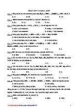 Hóa học - Phản ứng oxi hóa - Khử